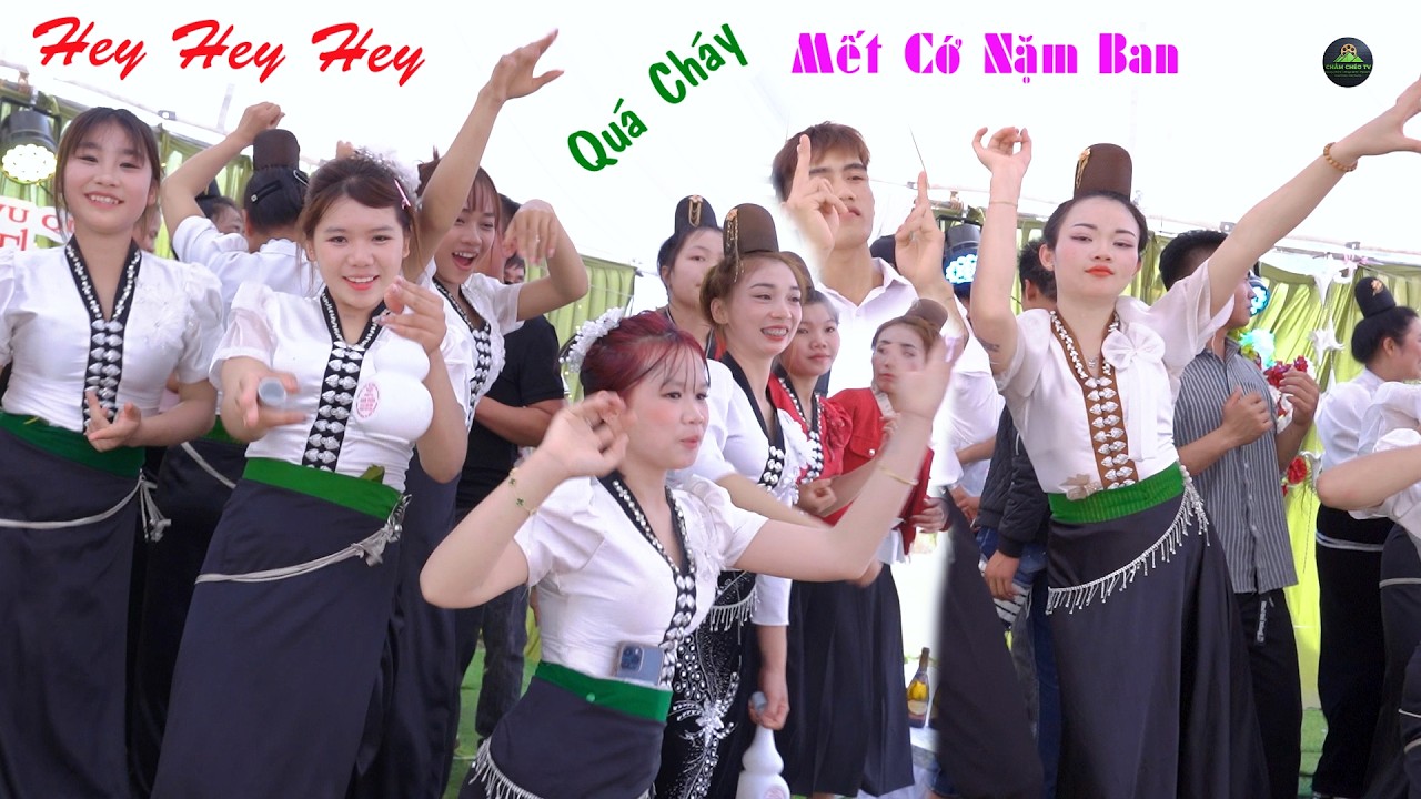 HEY HEY HEY NHẢY QU&Aacute; CH&Aacute;Y TRONG LVQ NGỌC THANH & VĂN VUI TẠI BẢN NẶM LẠ, MAI SƠN