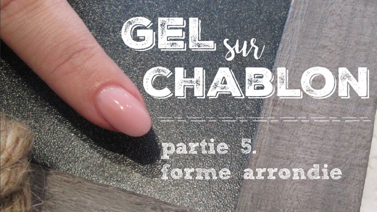 Gel sur Chablon Forme Arrondie| Melissa Easy Nails