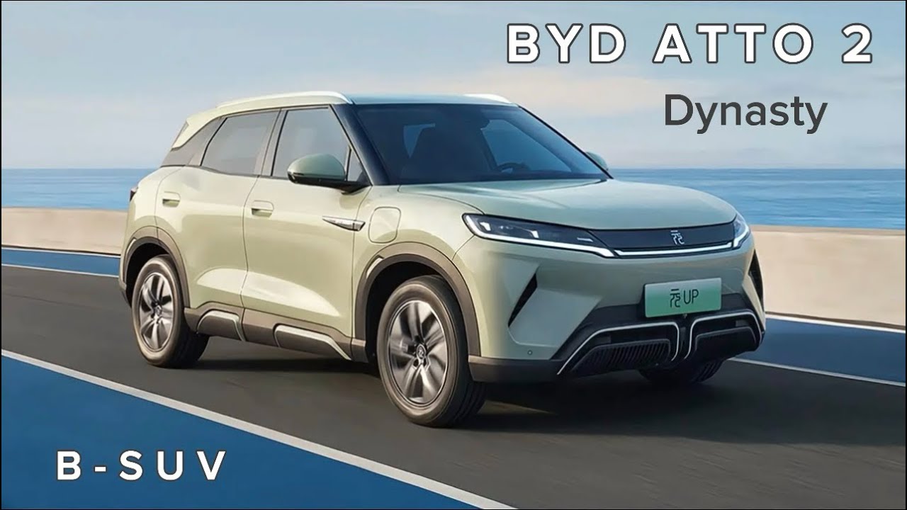 BYD Atto2 รถ B-SUV ไฟฟ้า 100% Crossover วิ่งไกล 380 km NEDC