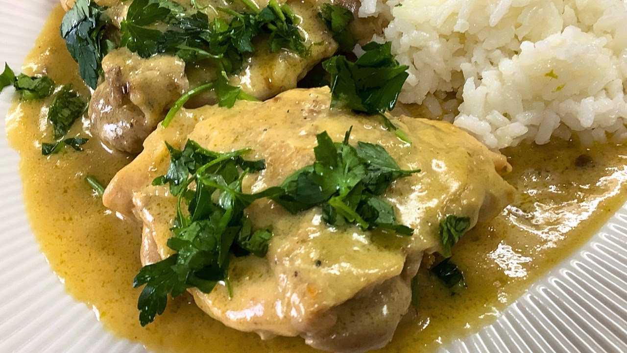Frango de Fricassé à Portuguesa