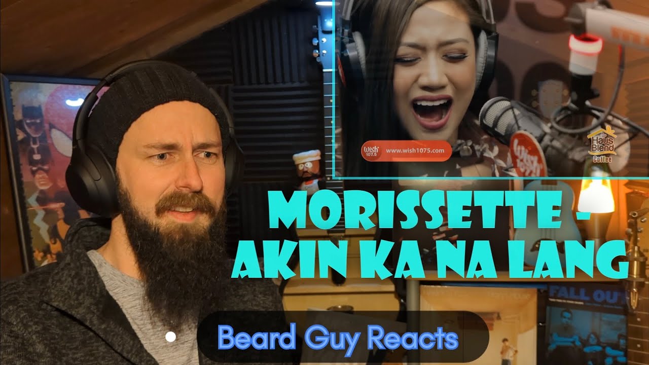 THOSE WHISTLE NOTES!! Beard Guy Reacts... Morissette - Akin Ka Na Lang (LIVE on Wish 107.5 Bus)