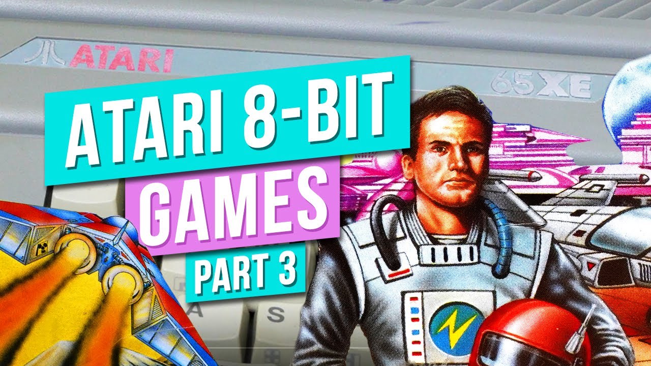 ATARI 8-BIT GAMES PT3 | Another Batch Of Atari 8-Bit Games  | Atari 65XE, 130XE, 800XL