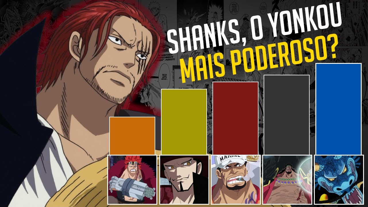 SHANKS NÍVEL DE PODER | ONE PIECE | Nerd Sensei