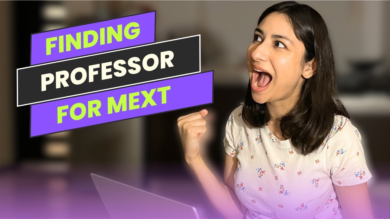 Как найти профессора для подачи заявки на стипендию MEXT? | Дополнительные советы