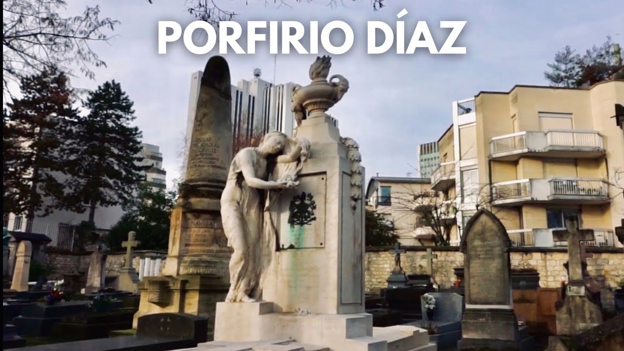 La TUMBA de PORFIRIO DÍAZ en Francia 🪦 | Vampiros aquí? - Cementerio Montoarnasse Francia 🇫🇷