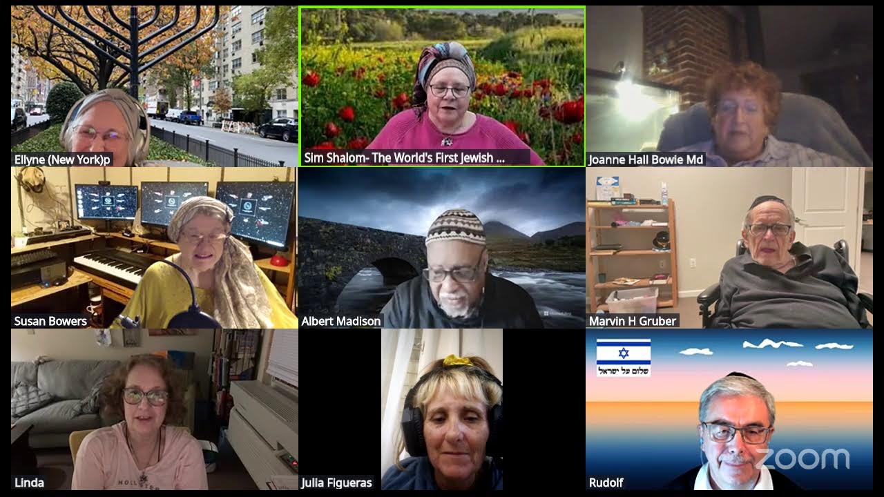 Sim Shalom- Online Jewish Worship for the World