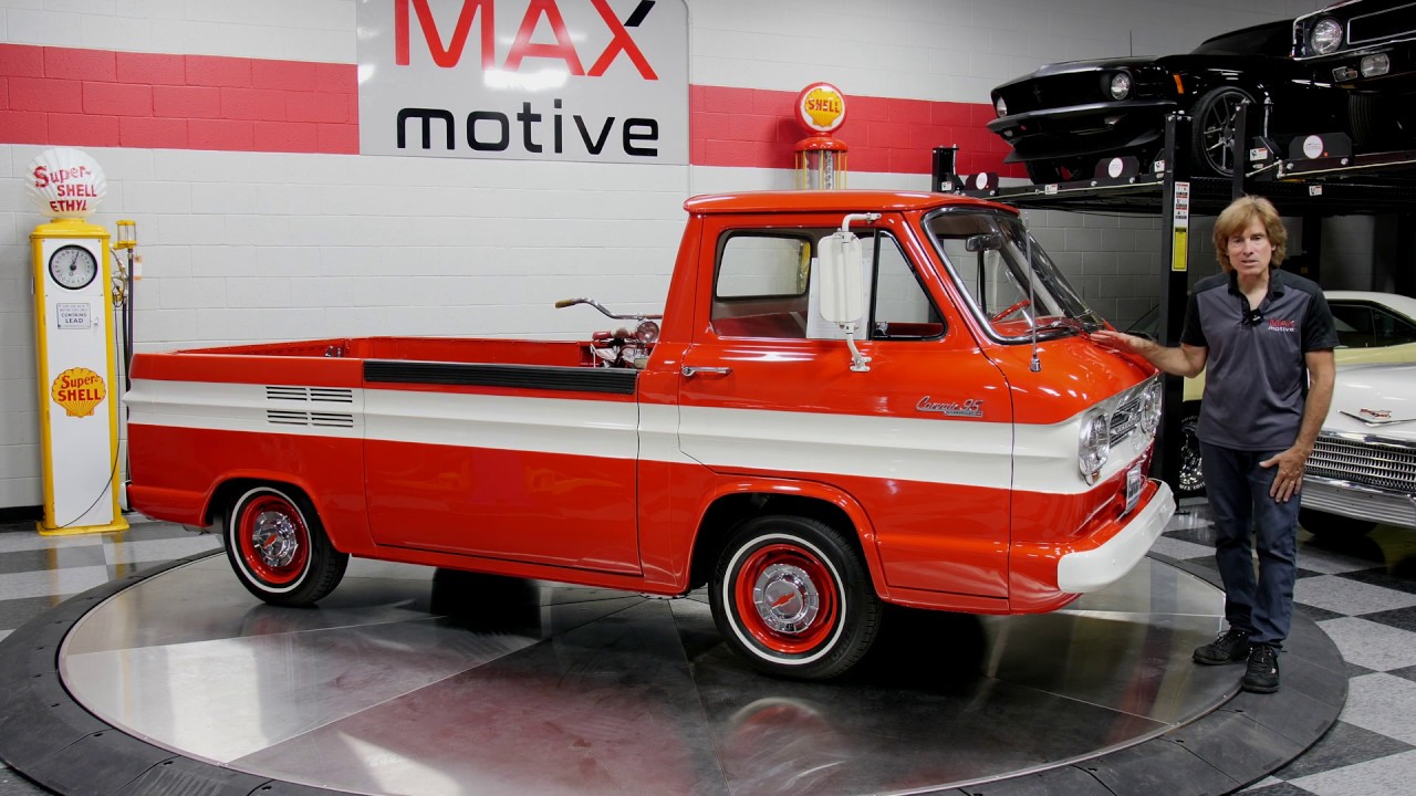 1963 Chevrolet Corvair Rampside Pickup for Sale at MAXmotive - V0546