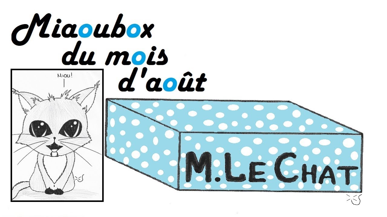 ◄ MIAOUBOX DU MOIS D'AOÛT ►