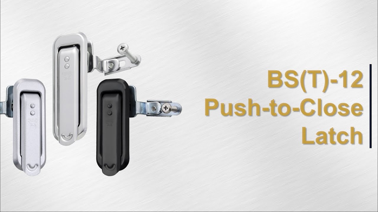 Asmith BS(T)-12 SUS304 Lock vs. Button Panel Lock｜Install & Comparison｜Taiwan Industrial Hardware