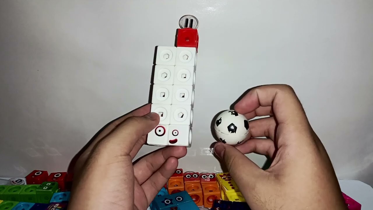 Давайте посмотрим, сколько кубиков Numberblocks Mathlink я построил, начиная с 0 и до 100!!!