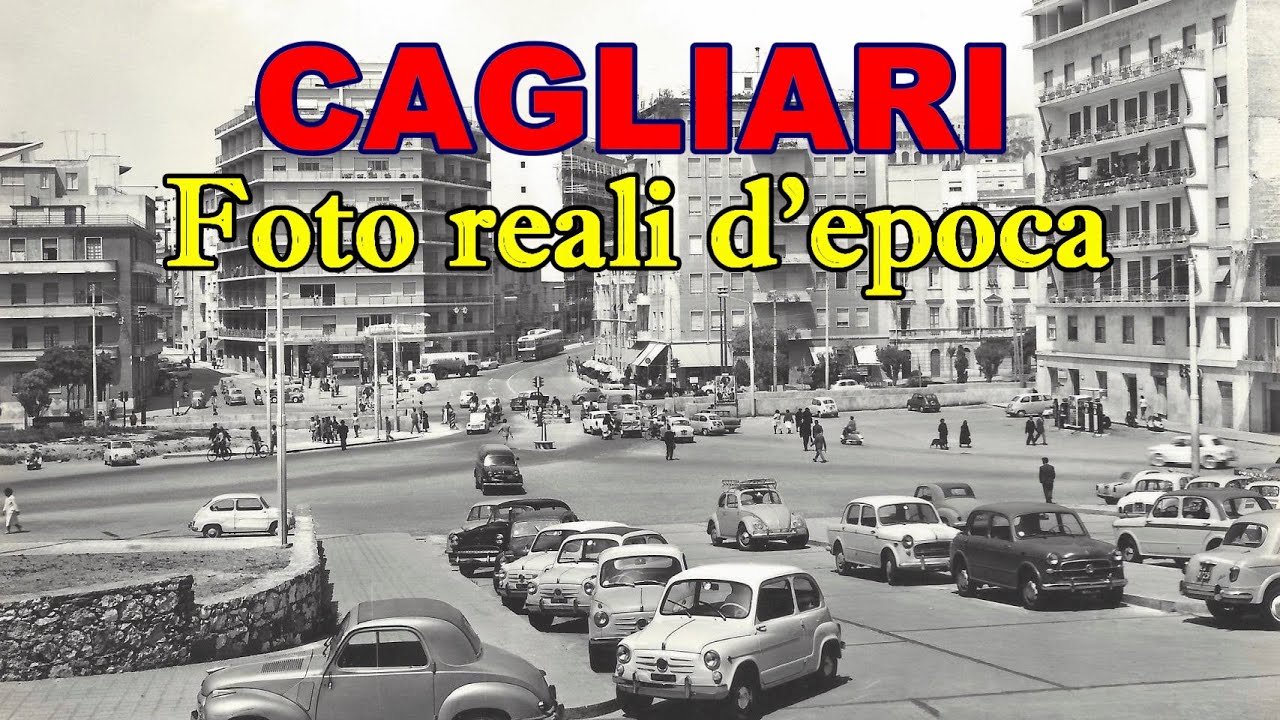 CAGLIARI - foto reali d'epoca