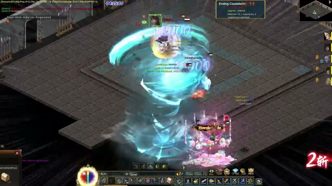 Conquer Online ]Team Pk Server Triumph lvl 99