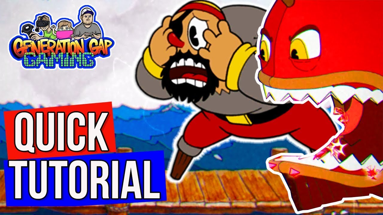 How to Beat Captain Brineybeard Cuphead | Best Cuphead Quick Tutorials