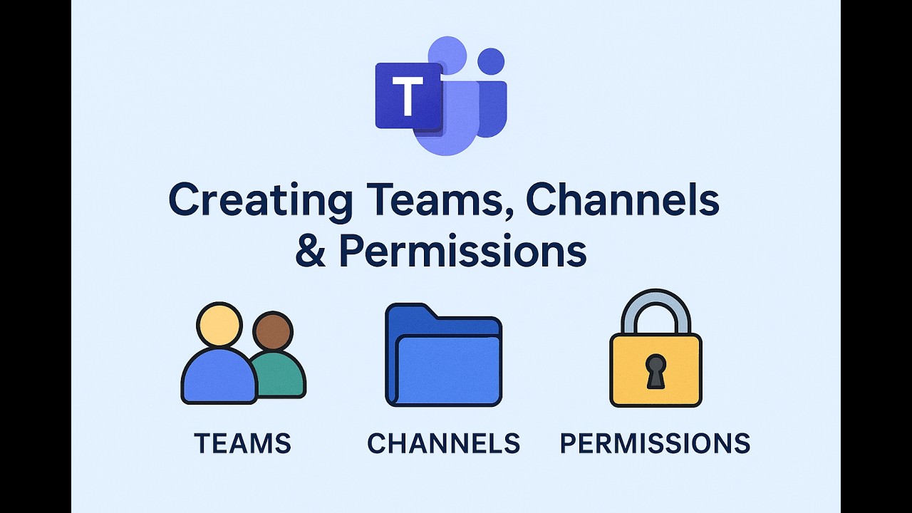 Microsoft Teams Setup Made Easy! Teams, Channels & Permissions Explained