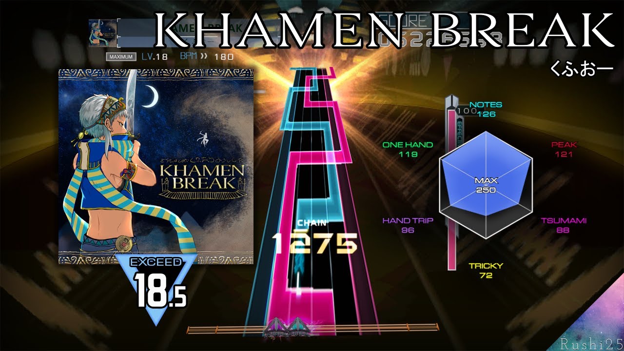 【K-Shoot MANIA】 KHAMEN BREAK [XCD 18.5]