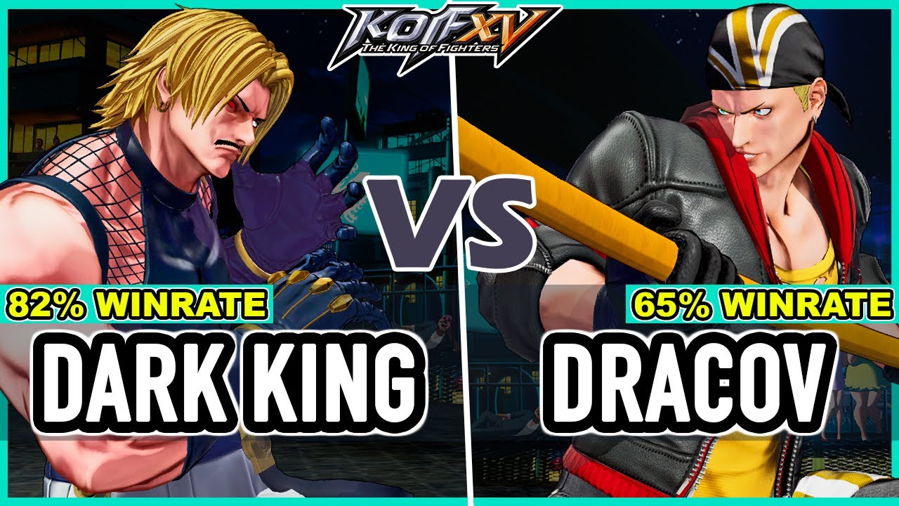 KOF XV 🔥 Dark King (Benimaru/Rugal/Heidern) vs Dracov (Ramón/Billy/Meitenkun)