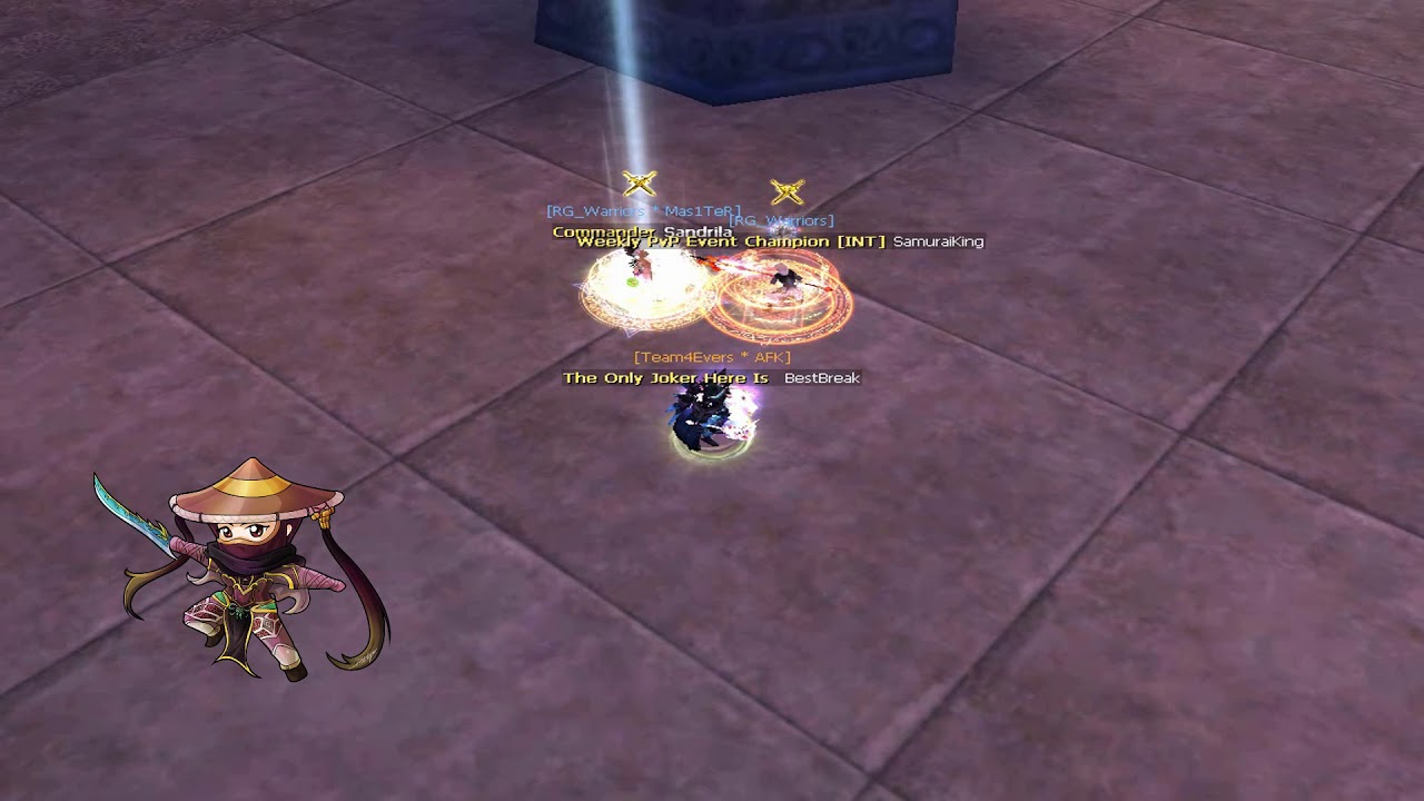 Silkroad Online Pvp SamuraiKing Vs Sendrila In Lonar Sro