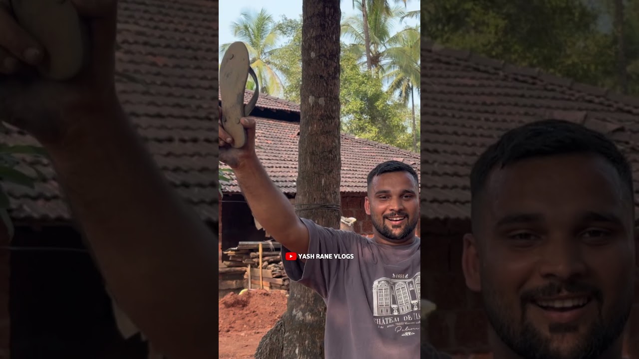 Kakanch Chappal Haravla 😂 | Nusti Maja-Masti🕺 | Kokan Vlog #kokan #youtubeshorts #comedyshorts #gaav