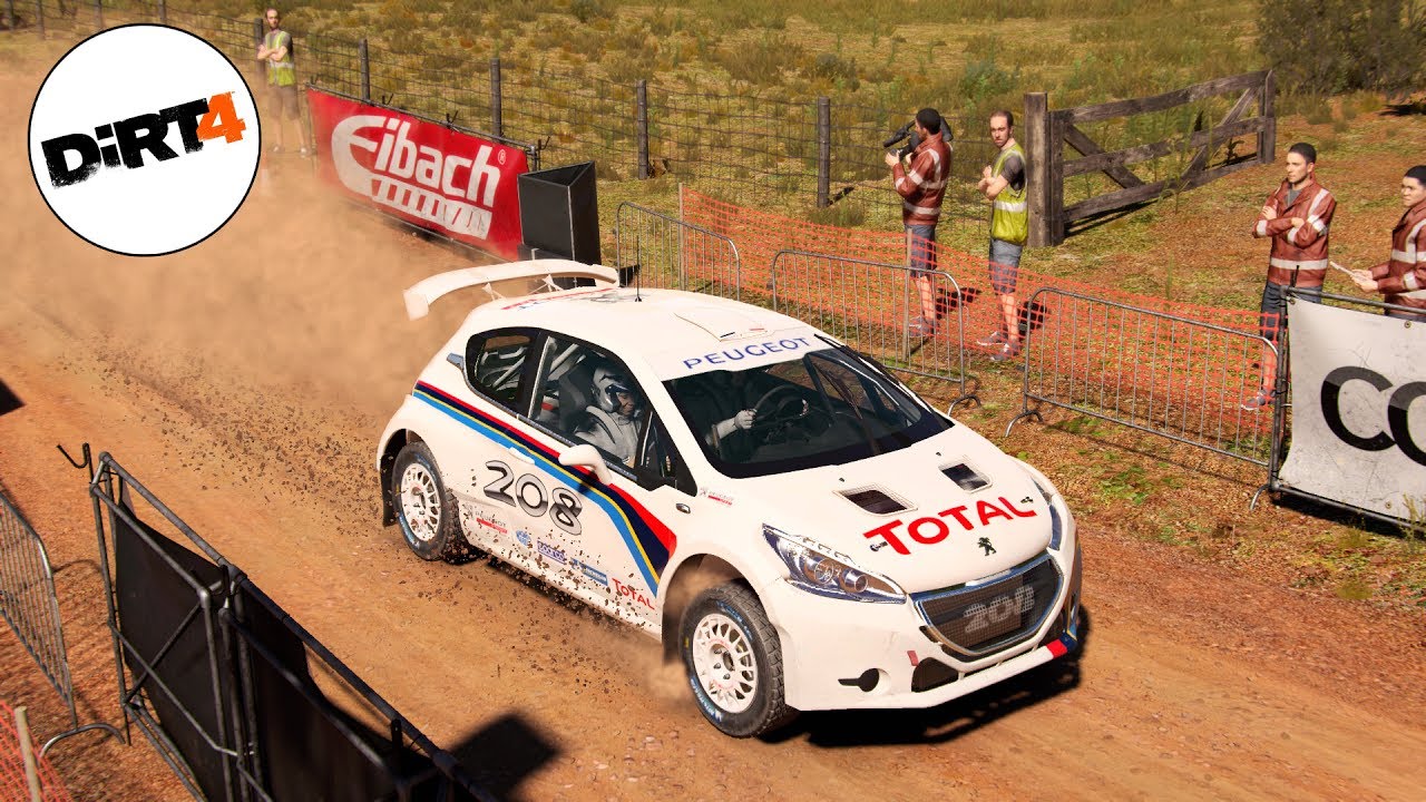 DiRT 4 - Peugeot 208 R5 T16 Onboard Gameplay HD 1080p