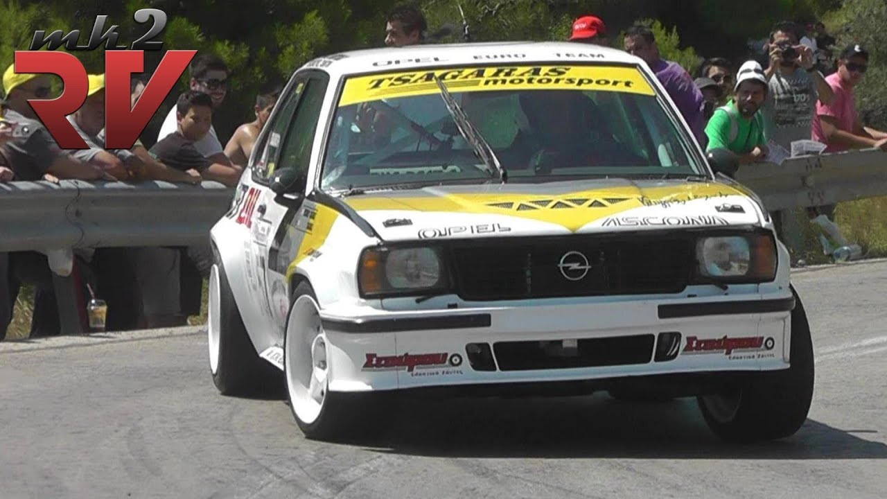 OPEL ASCONA GR4  TSAGARAS MOTORSPORT HILLCLIMB PURE SOUND