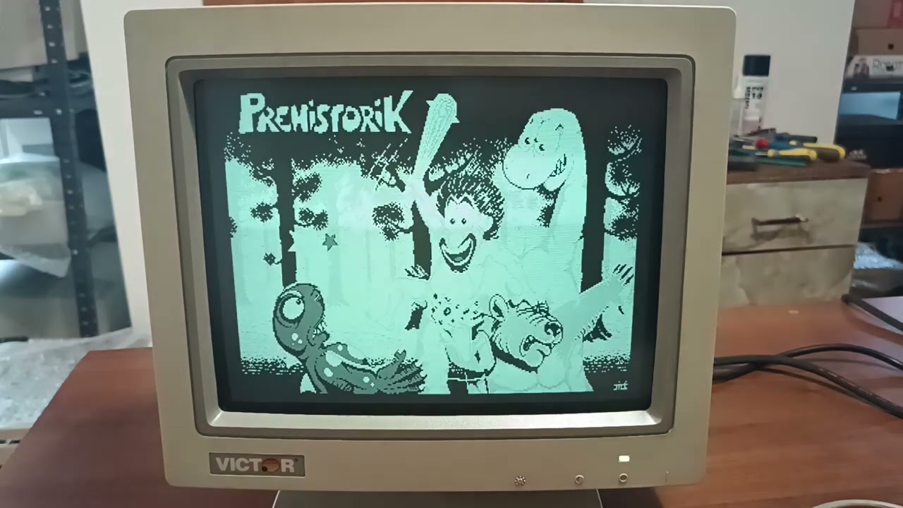 Monitor VGA monochromatyczny ... coś innego .... w zasadzie zapomnianego a jednak ... ciekawego ...