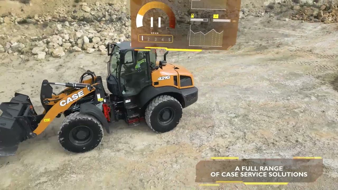 Case Construction 421G walkaround - Maskinia
