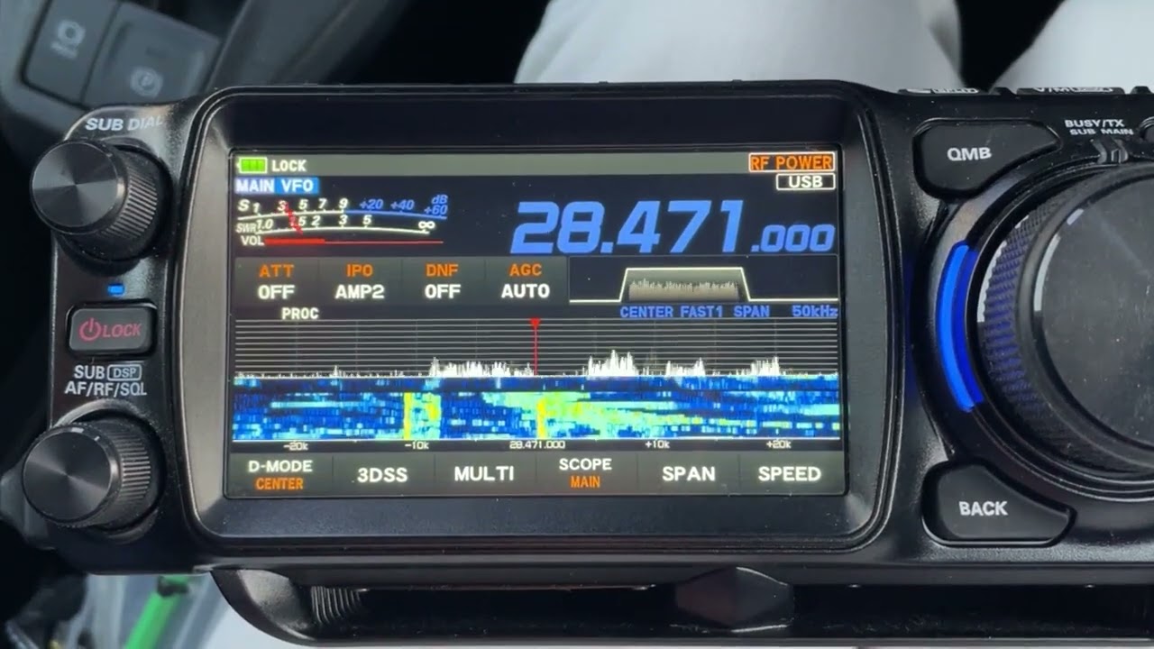 台湾🇹🇼BV3VN局と交信 5ワットQRPモービルアンテナ 28MHz SSB 🇯🇵JAより FTX-1アマチュア無線hamradioトランシーバー電波CQ電離層YAESUインカムQSO短波HF