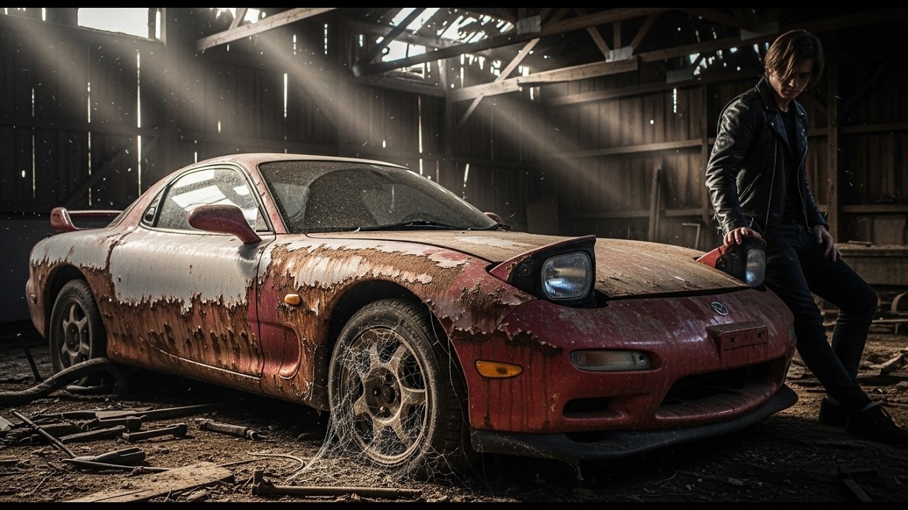 1993 Mazda RX-7 FD Abandoned & Rusted &ndash; Full Cinematic Restoration Transformation!