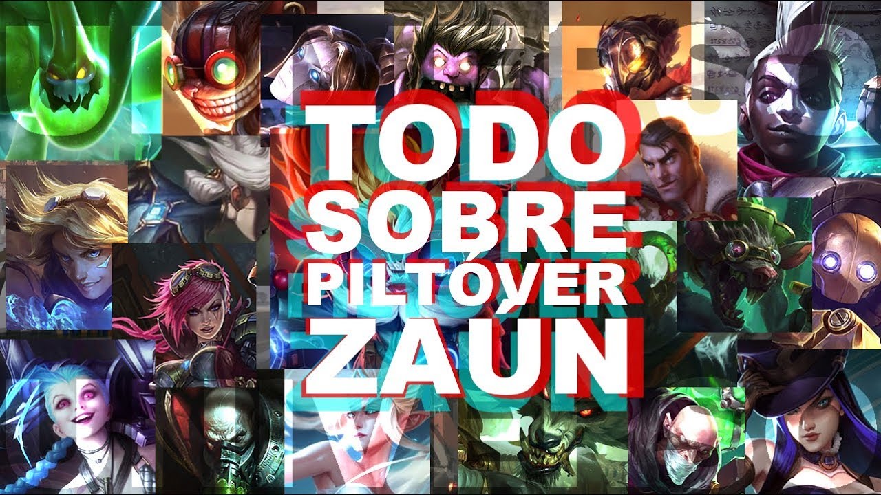 HISTORIA COMPLETA DE PILTÓVER/ZAUN | Universo Lol con Halo | Steampunk e inventos Hextech