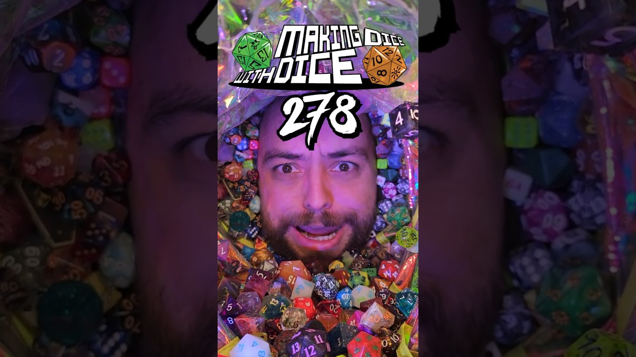 Making Dice With Dice Ep. 278 - Berry Blast #rollfordice #dicegoblin #dnd #dice #ttrpg #fyp