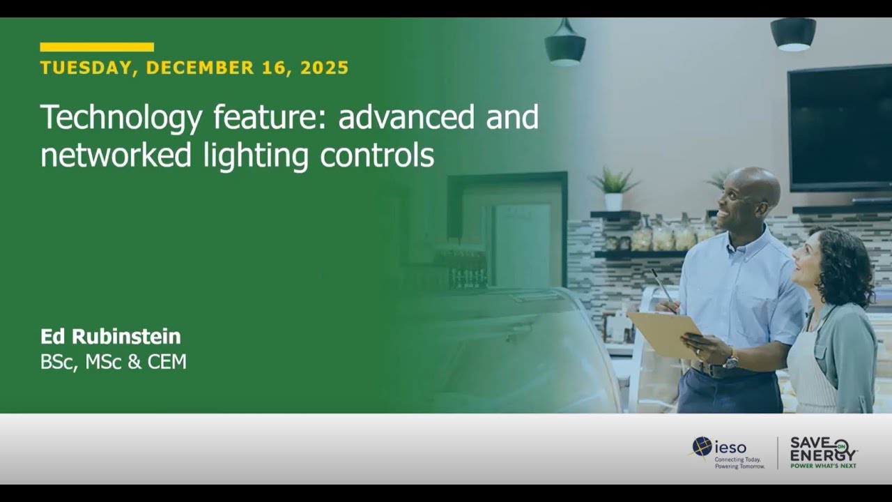 Technology feature: advanced and networked lighting controls