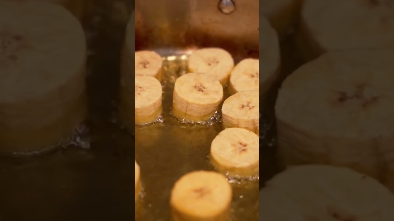Crispy Fried Plantains Recipe A Taste of the Tropics!  #recipe #food