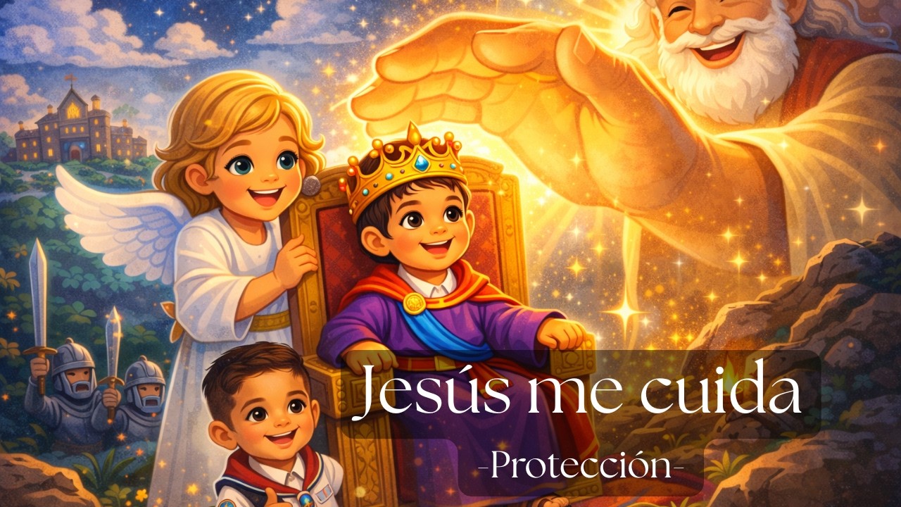 Jesús Me Cuida | Canción Cristiana Infantil sobre la Protección de Dios