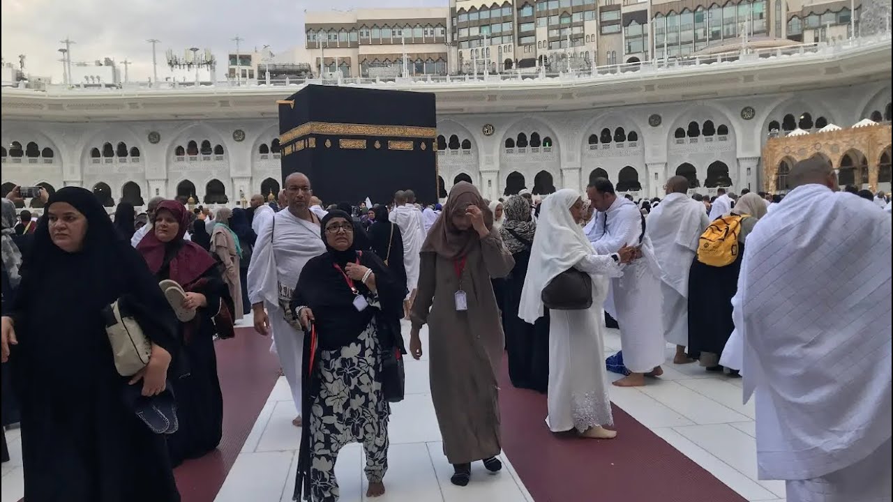 Makkah haram sharif today now 18 February 2026