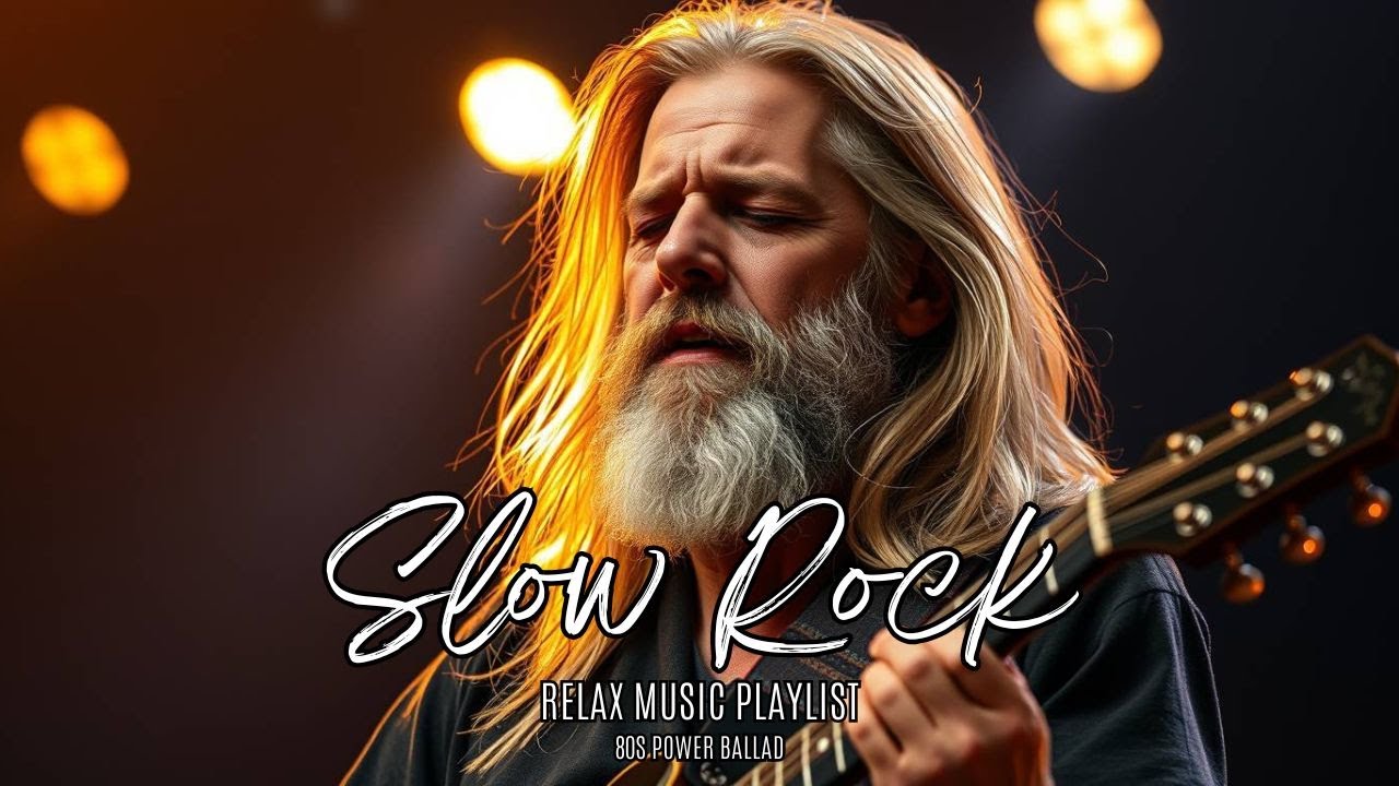 💿 The Best Slow Rock & Classic Rock Ballads of All Time | Timeless Love & Power Ballads 🎶