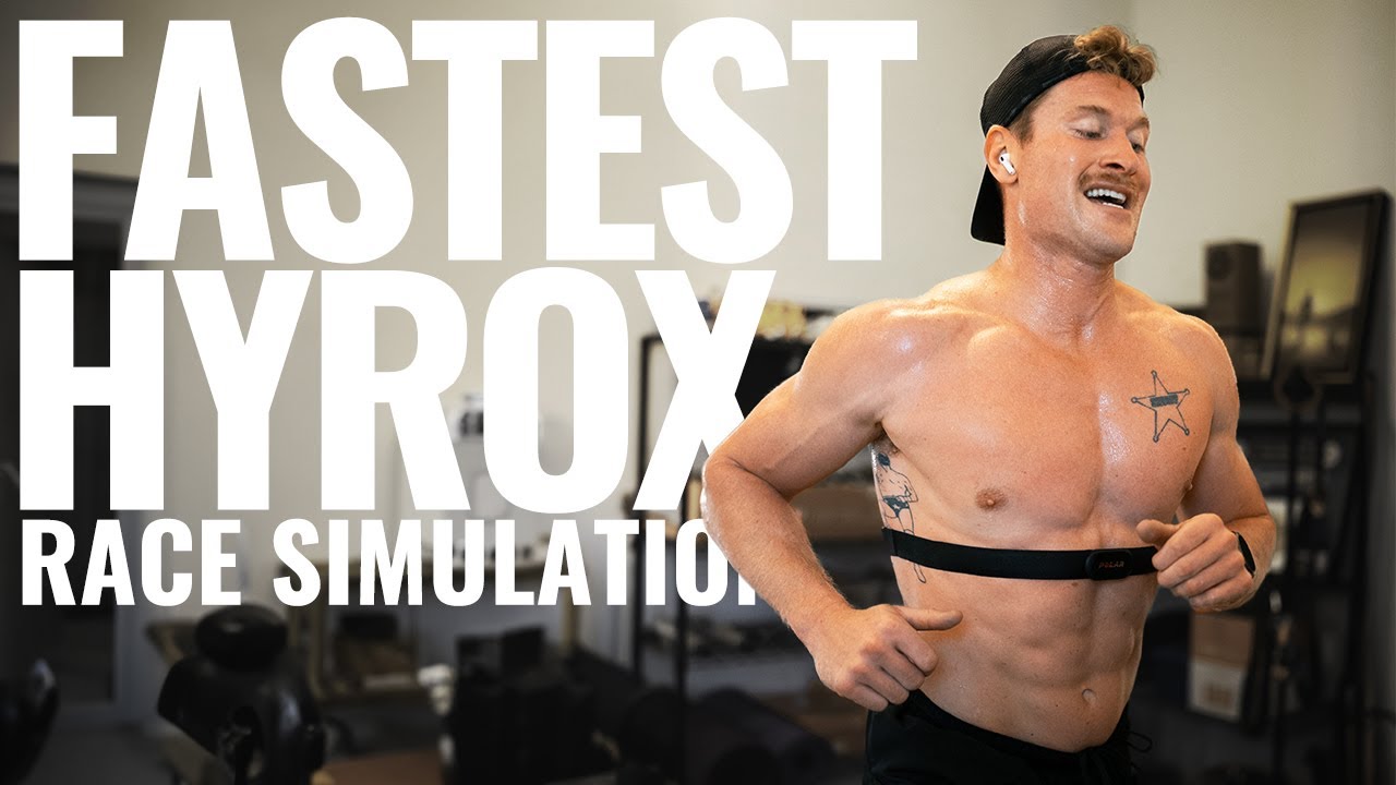 Fastest HYROX Race Simulation 2023 - New World Record Pace