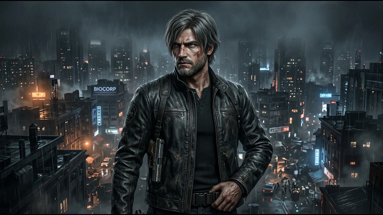 Resident evil requie. Through the Darkness ( RU Cover AI Rock version )