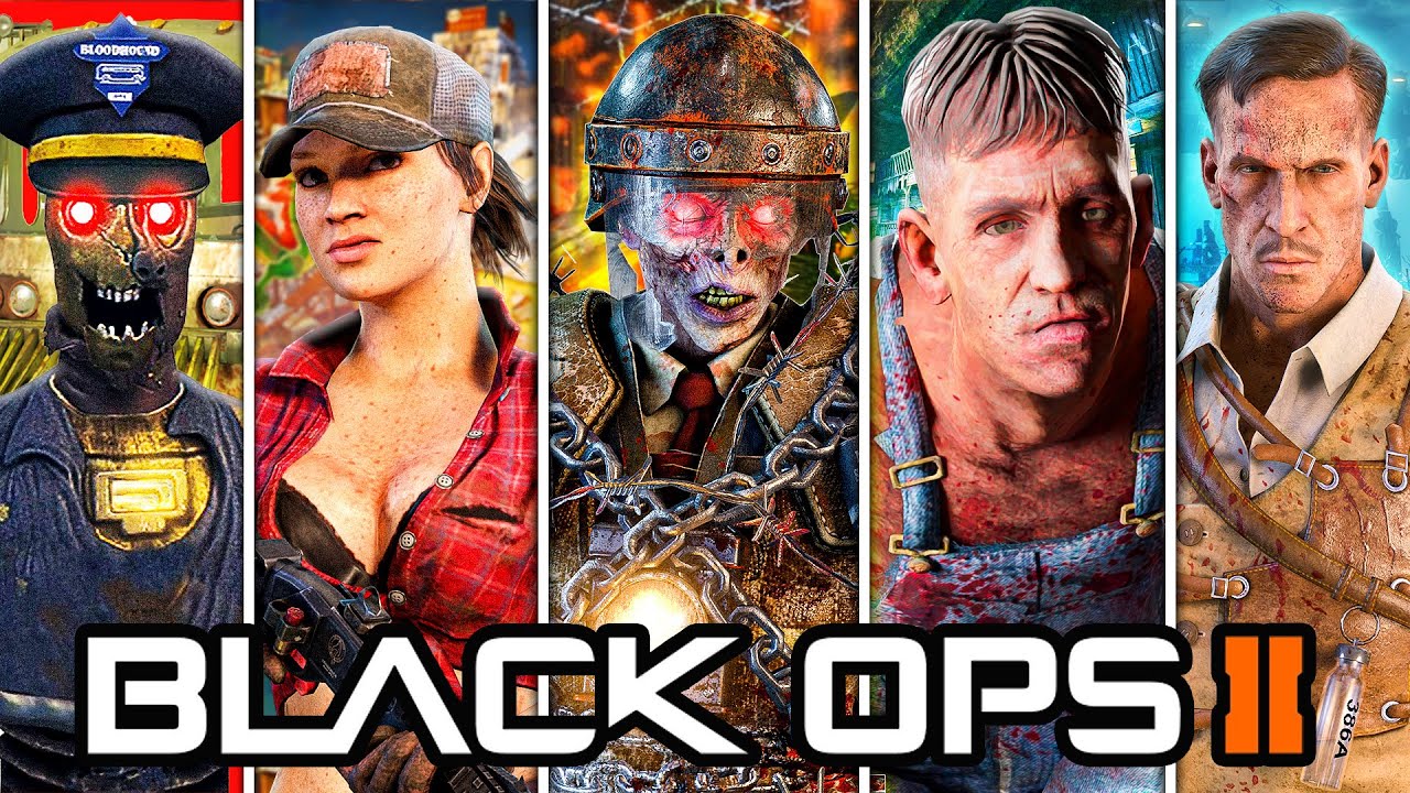 Угадайте ВСЕ ПАСХАЛЬНЫЕ ЯЙЦА BLACK OPS 2 ZOMBIES в одном видео...