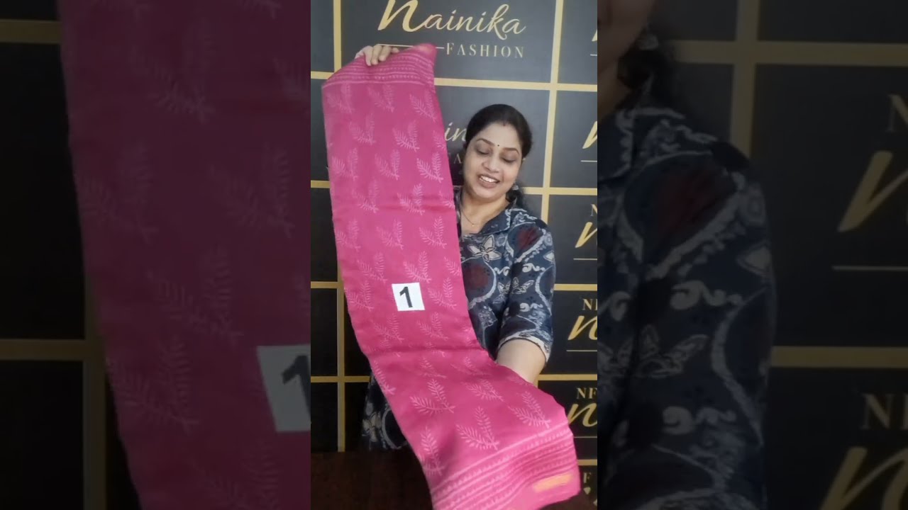💕PURE CHANDERI SILK COTTON SAREES//WHATSAPP NO:8304823244//NAINIKA FASHION 💕 