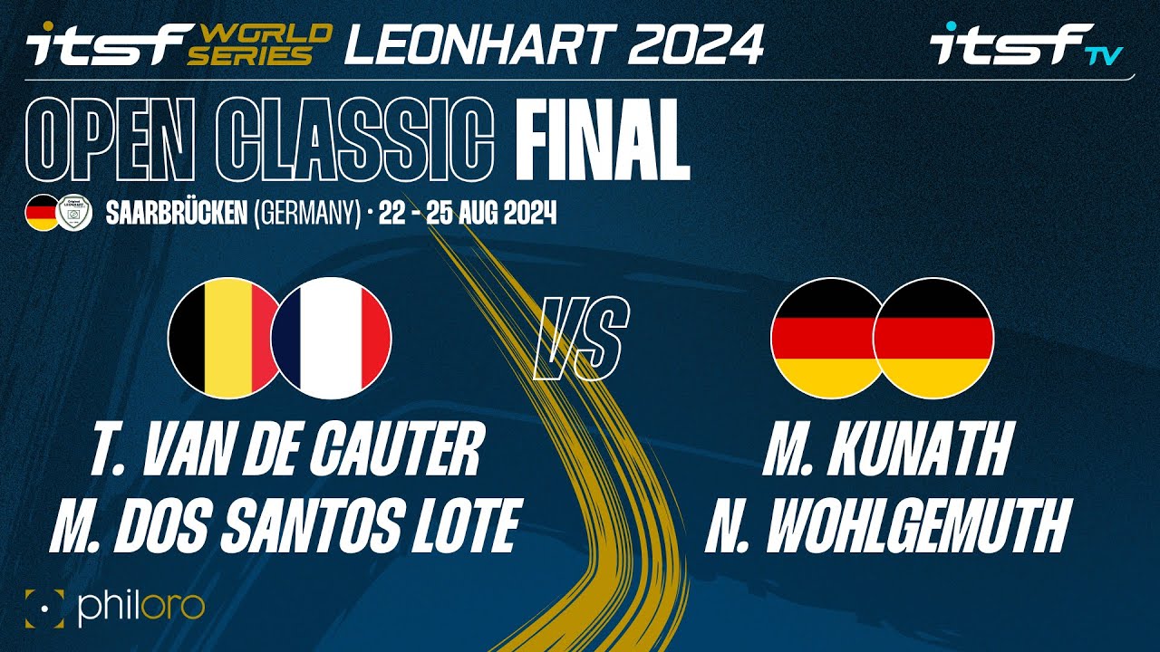 Van De Cauter/Dos Santos Lote vs Kunath/Wohlgemuth - Open Classic - Final - ITSF WS Leonhart 2024