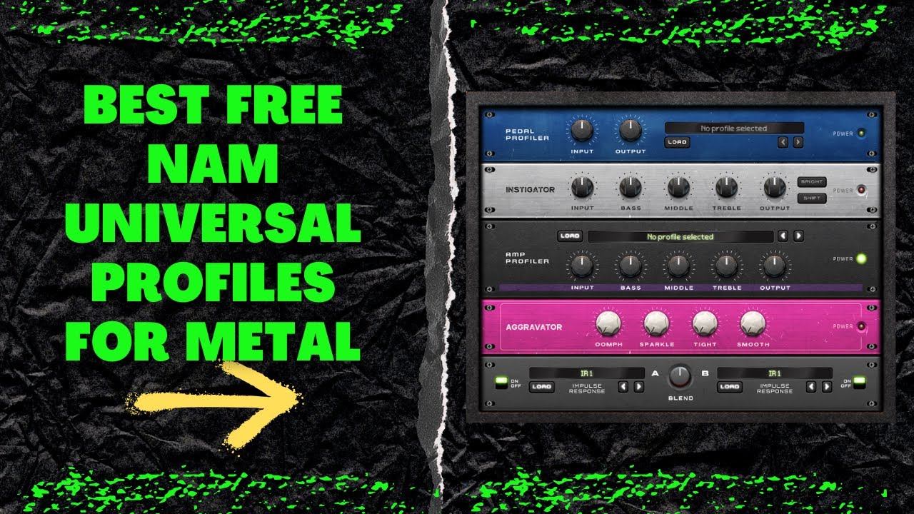 Best free NAM Universal presets for metal