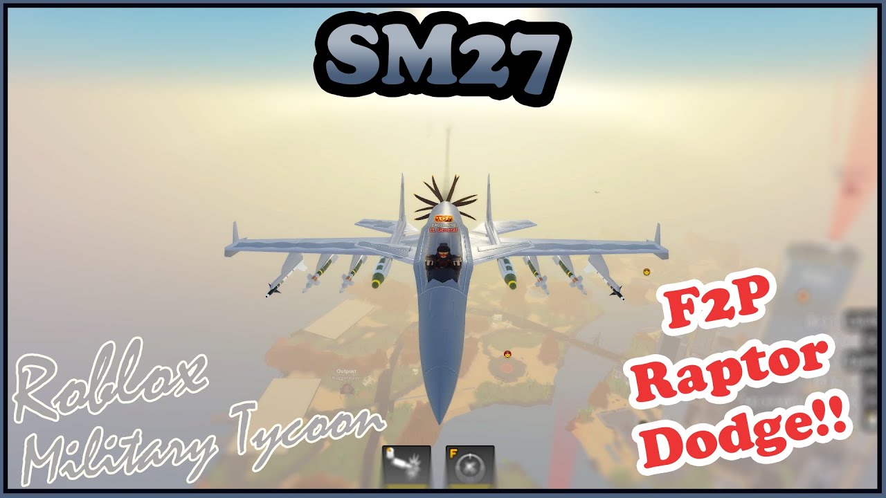 SM27, Premium Feature On A F2P Plane In Military Tycoon Roblox