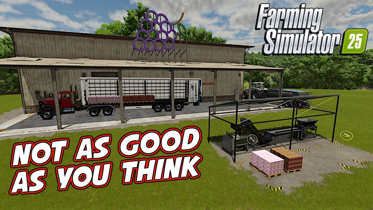 Are Grape Processing Units REALLY Worth the Investment in Farming Simulator 25?