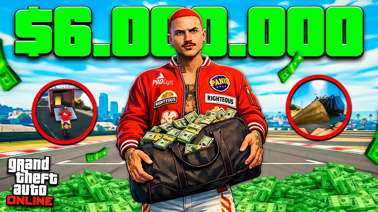 Melhor Jeito de Ganhar $6.000.000 no GTA Online (40 Minutos)