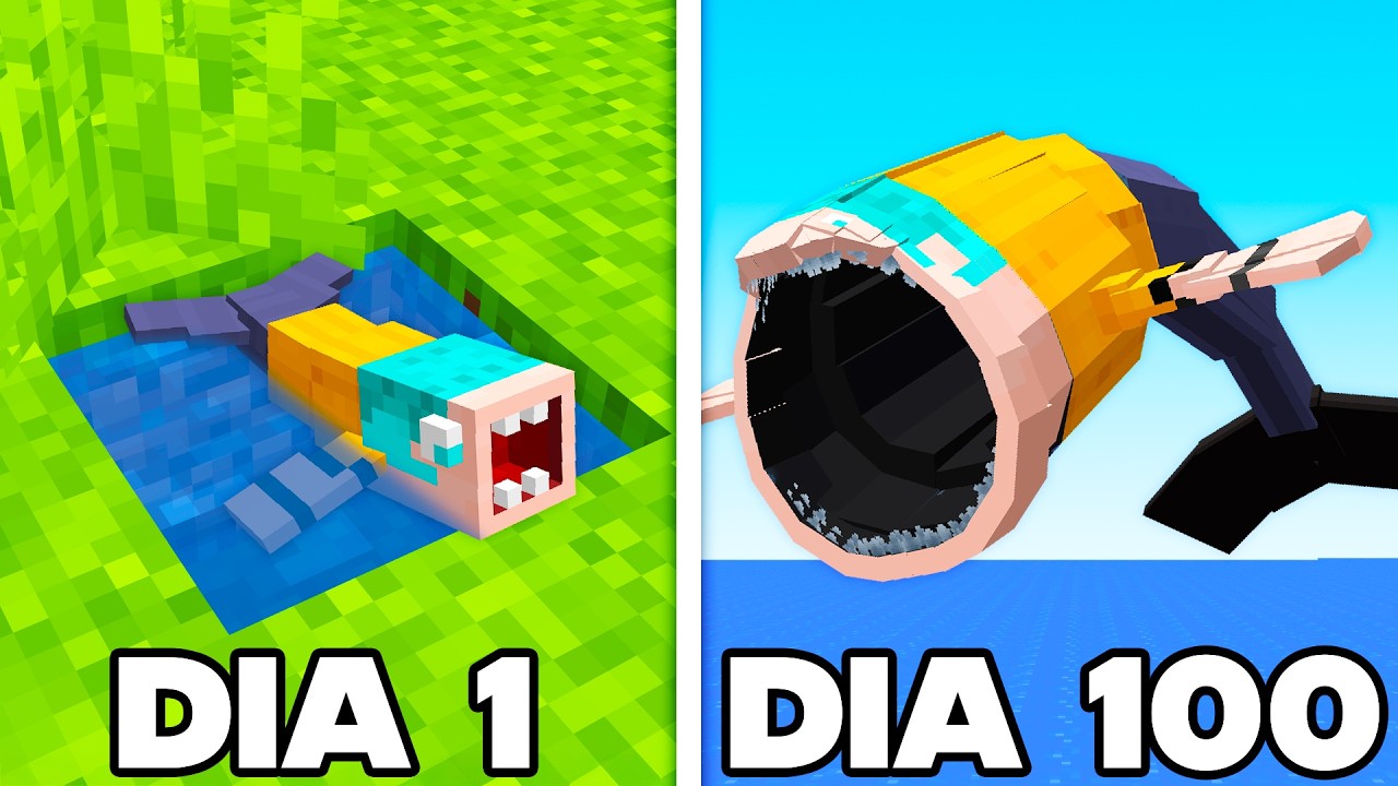 Evolui de BLOOP BEB&Ecirc; at&eacute; BLOOP SUPREMO no Minecraft!