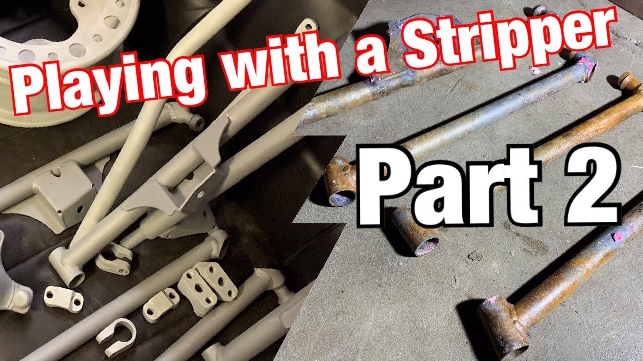 Stripping Powder Coat and Paint with Rim Strip