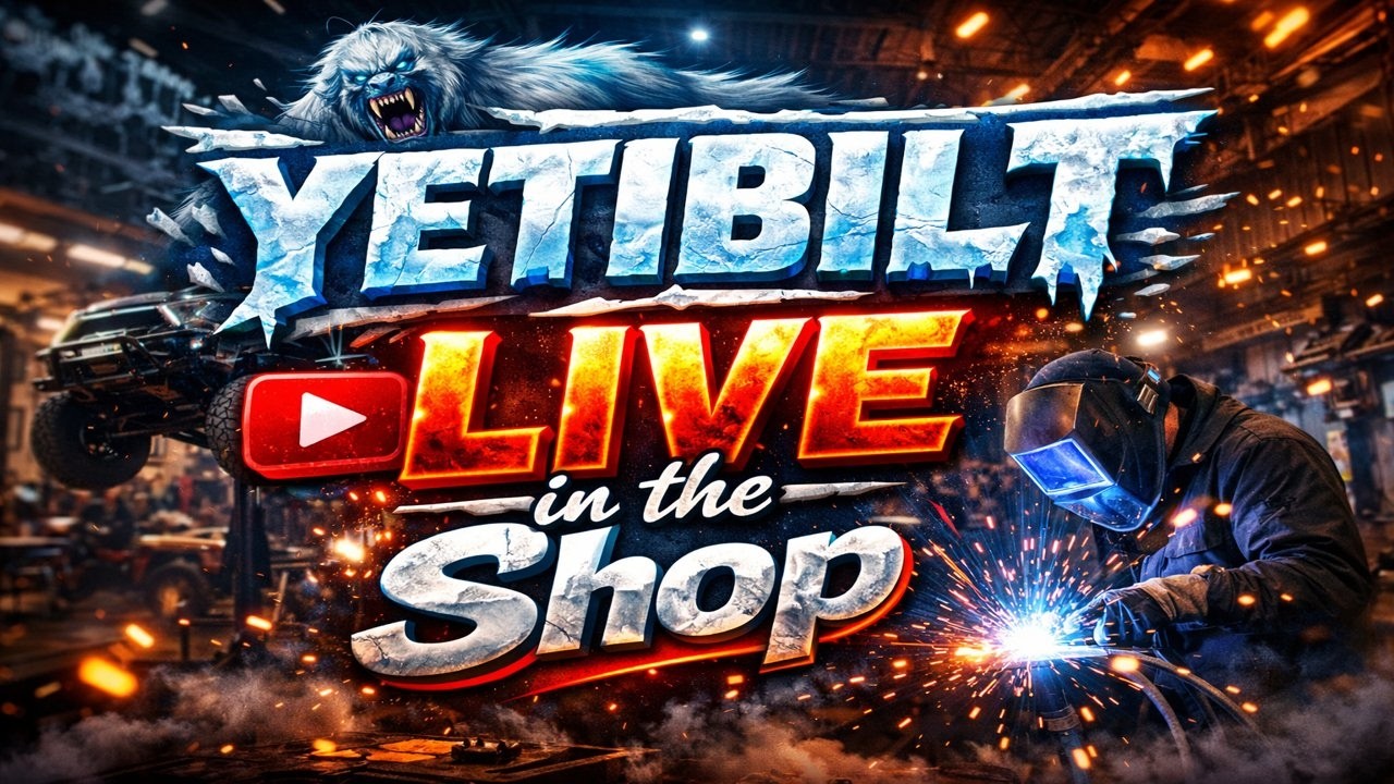 Welcome to Yetibilt Live in the Shop.