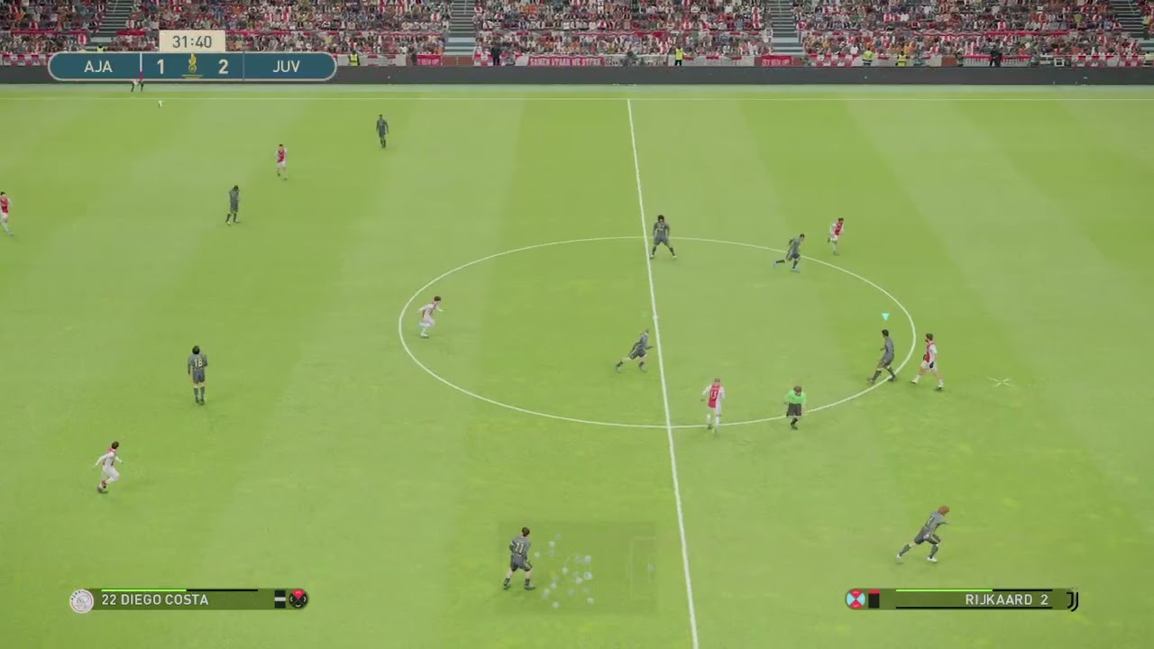 Juve vs Ajax UCL 43 -44 1st HALF