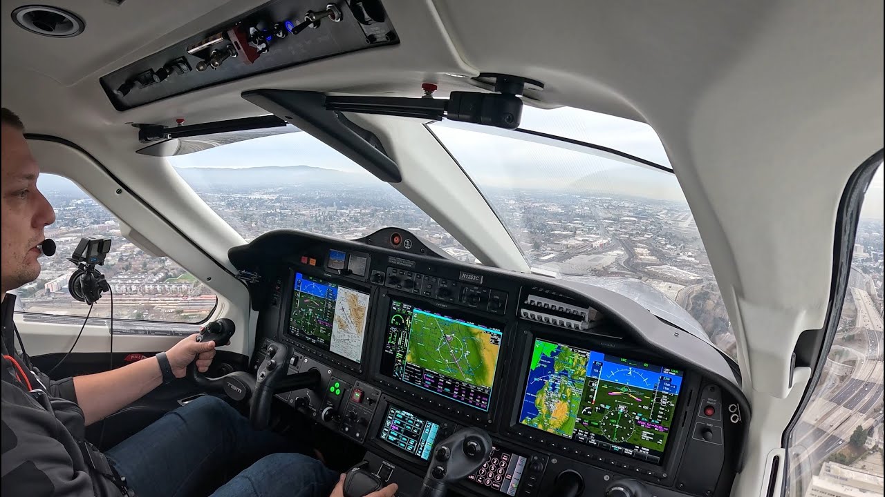 От запуска двигателя до взлёта — 5 минут! Перелёт на TBM 960 из Вернала, штат Юта, в Сан-Хосе, шт...