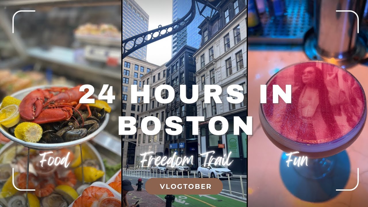 DEE WARE | 24 Hours Solo in Boston | The Best Seafood at Fanuel Hall | Tatte Bakery | Trail Travel